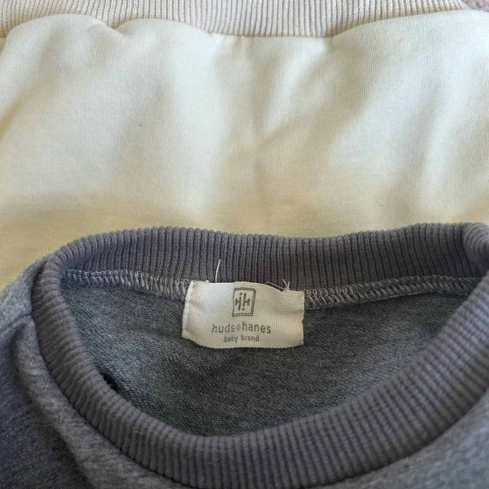 Huds and Hanes Bubba Boy Color Block Terry Sweater Crewneck - Picture 6 of 7